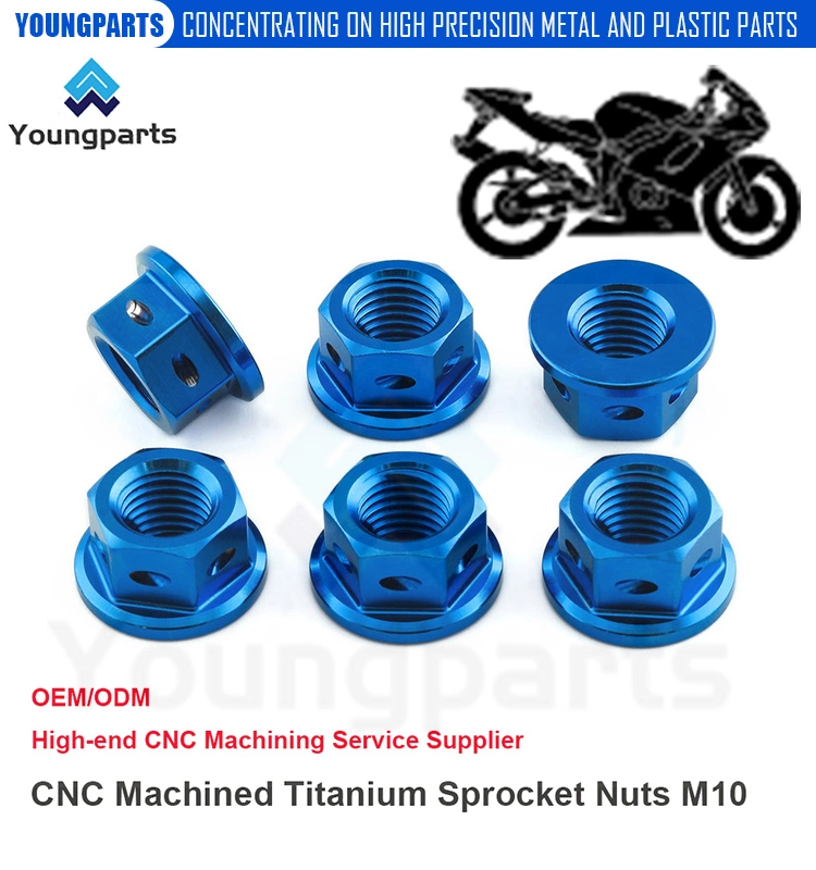 Maximize Your Motorcycle’ S Power with Titanium Sprocket Nuts M10