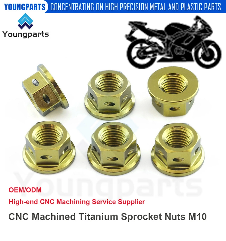 Experience The Benefits of Corrosion-Resistant Titanium Sprocket Nuts M10